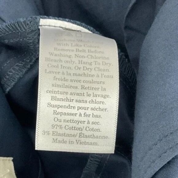 EVERLANE The Structured Cotton Belted Pant NWT - Picture 8 of 10